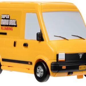 Super Mario Bros. Plumbing Toy Van - Yellow
